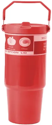 TRENDIX MATARA ÇELİK İÇLİ 900 ML KIRMIZI SKM006-600-KRMZ