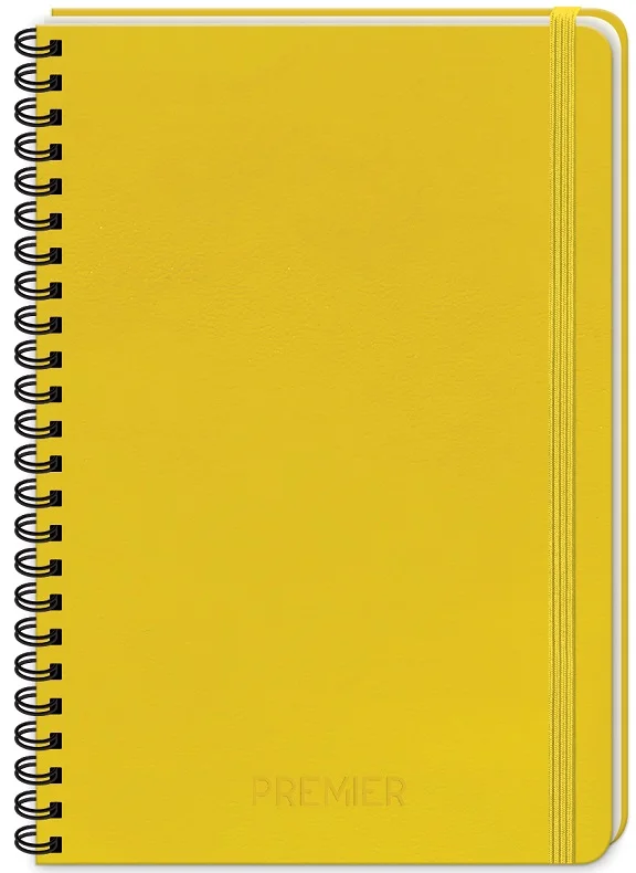 KESKİN DEFTER PREMİER NEO SARI 17X24 SPİRALLİ SERT KAPAK 100 YP. ÇİZGİLİ 410002