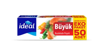 KOROPLAST İDEAL BUZDOLABI POŞETİ BÜYÜK BOY 30x40 50 Lİ ST01700468