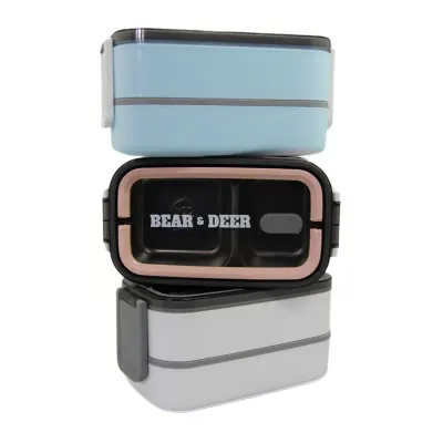 B&amp;D İKİ KATLI ÇELİK BESLENME KABI 3 RENK (JY-LB82039) BD-BES010