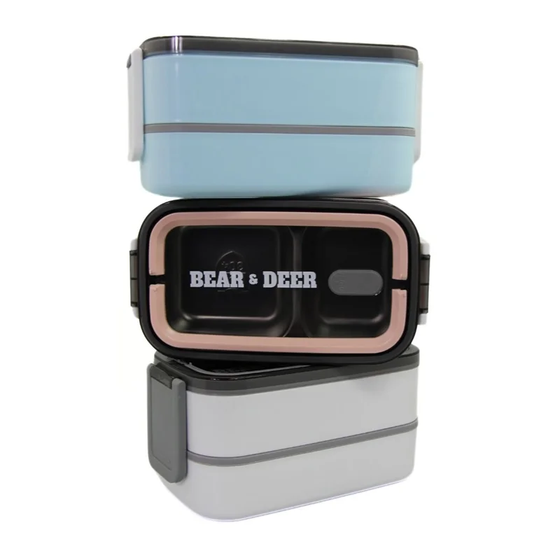 B&amp;D İKİ KATLI ÇELİK BESLENME KABI 3 RENK (JY-LB82039) BD-BES010