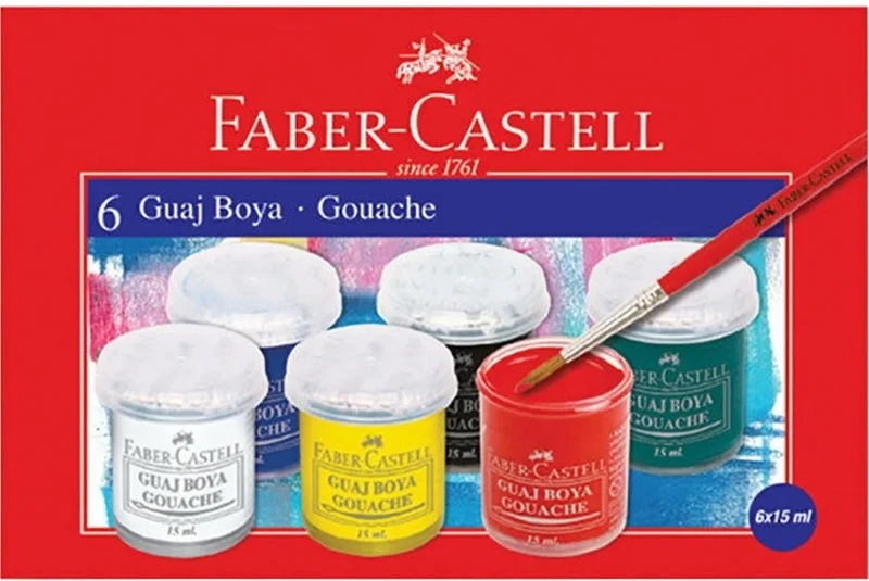 FABER GUAJ BOYA  15 ML x 6 LI 160400