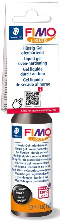 FIMO DECO GEL LIQUOD 50 ML SİYAH 8050-9