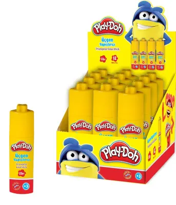 PLAY-DOH NEON YAPIŞTIRICI 21GR 12 Lİ PLAY-YP008