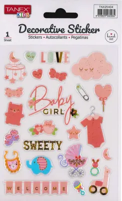 TANEX TNX-25404 PUFFY BABY KIZ SERİSİ