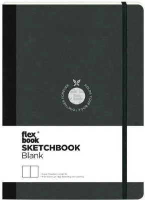FLEX BOOK DEFTER 15,5x21,5 ESNEK SİYAH FB 28