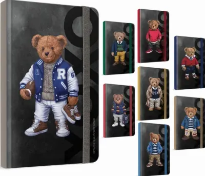 GIPTA DEFTER XOXO 8x12 DİKİŞLİ SERT KAPAK 80 YP DÜZ 7467