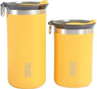 TRENDIX MATARA ÇELİK İÇLİ 500ML.SARI SKM010 SKM010-500-SR