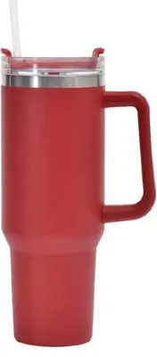 TRENDIX MATARA ÇELİK İÇLİ 750 ML BARDAK KIRMIZI TX-40OZ-750-KRMZ