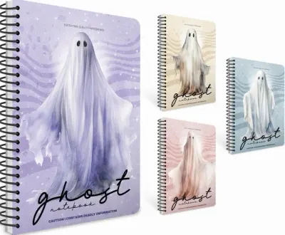 GIPTA DEFTER GHOST NOTES A4 SPİRALLİ PP KAPAK 80 YP ÇİZGİLİ 7728