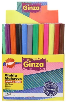 GİNZA OLUKLU MUKAVVA SİMLİ 60 LI STAND GN-967