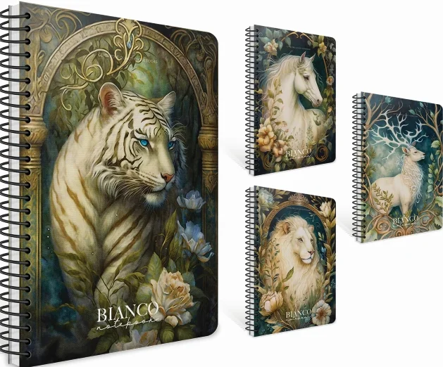 GIPTA DEFTER BIANCO A4 SPİRALLİ KARTON KAPAK 80 YP ÇİZGİLİ 7649