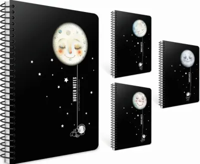 GIPTA DEFTER HOVER NOTES A4 SPİRALLİ PP KAPAK 100 YP KARELİ 7705