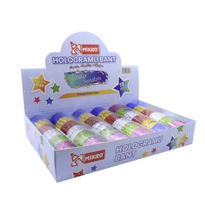 MİKRO BANT HOLOGRAMLI 12 Lİ x 6 PAKET 72 ADET BNT1240