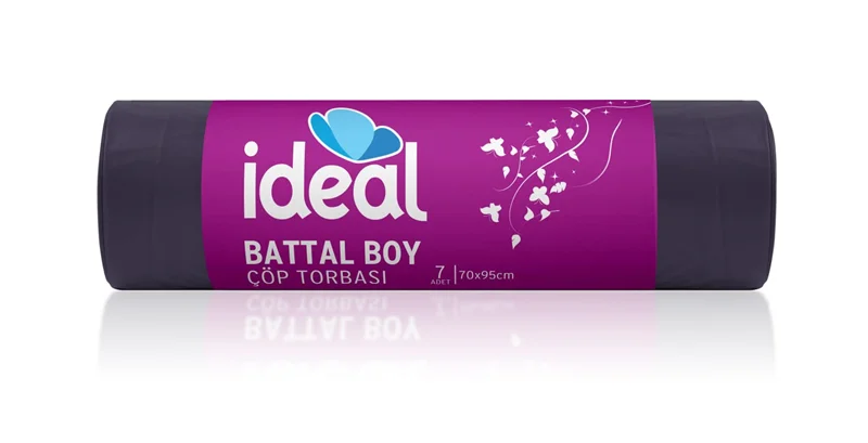 KOROPLAST İDEAL ÇÖP TORBASI BATTAL 72x90 7 Lİ ST01500522 - ST01500556