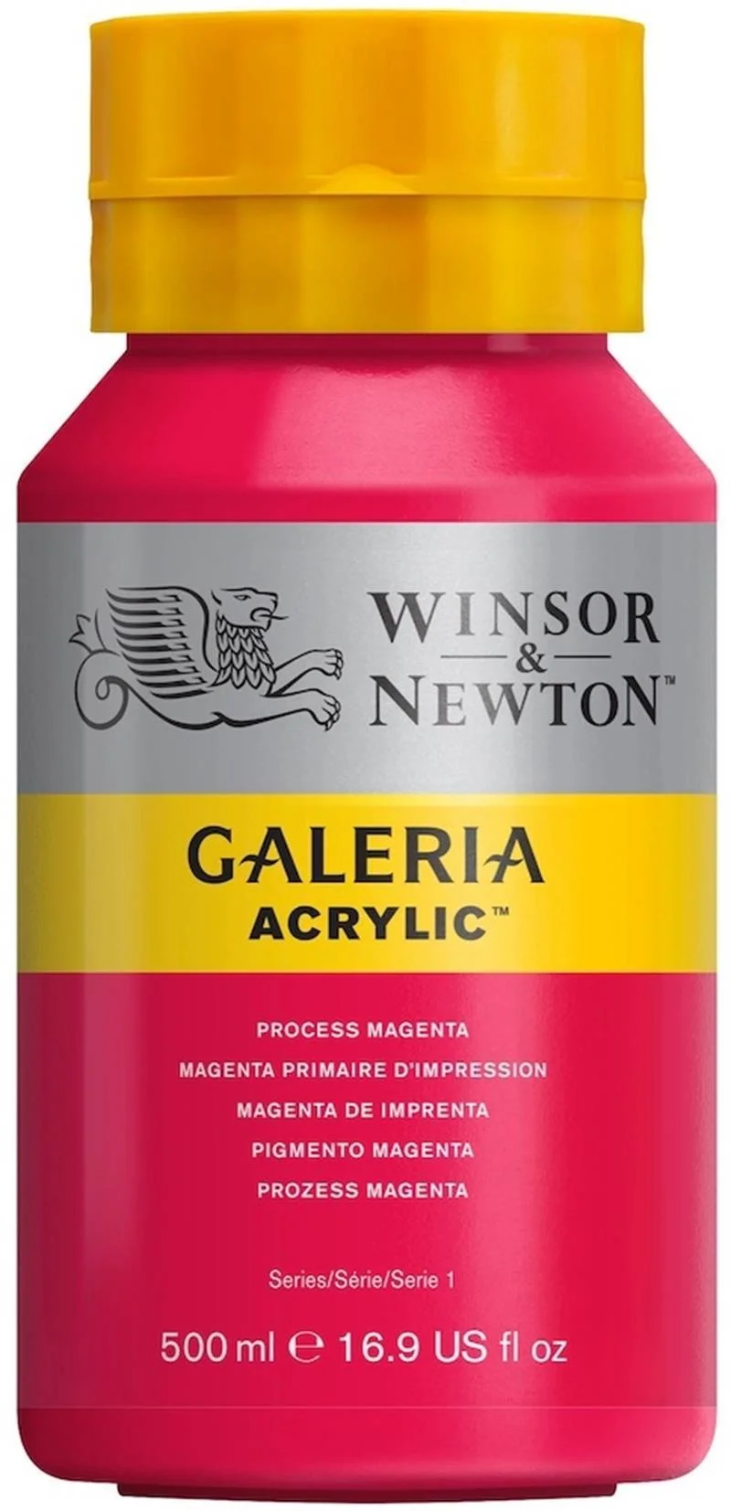 W&amp;N AKRİLİK BOYA GALERIA 500 ML PROCESS MAGENTA 533 WN-2150533