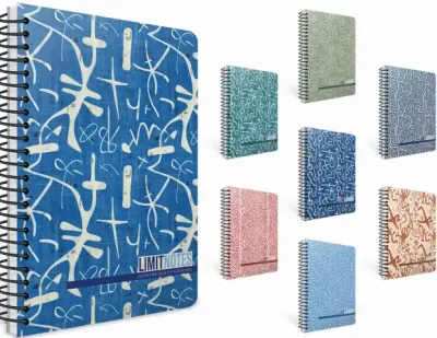 GIPTA DEFTER LIMIT NOTE 19x26 SPİRALLİ KARTON KAPAK 80 YP ÇİZGİLİ 7772