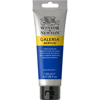 W&amp;N AKRİLİK BOYA GALERIA 120 ML COBALT BLUE HUE 179 WN-2131179
