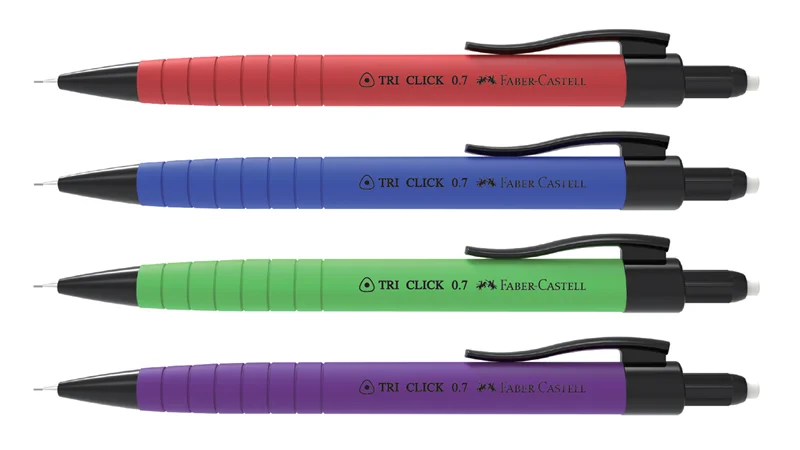 FABER VERSATİL KALEM TRİ-CLİCK RUBBERİZED 0.5MM 136208