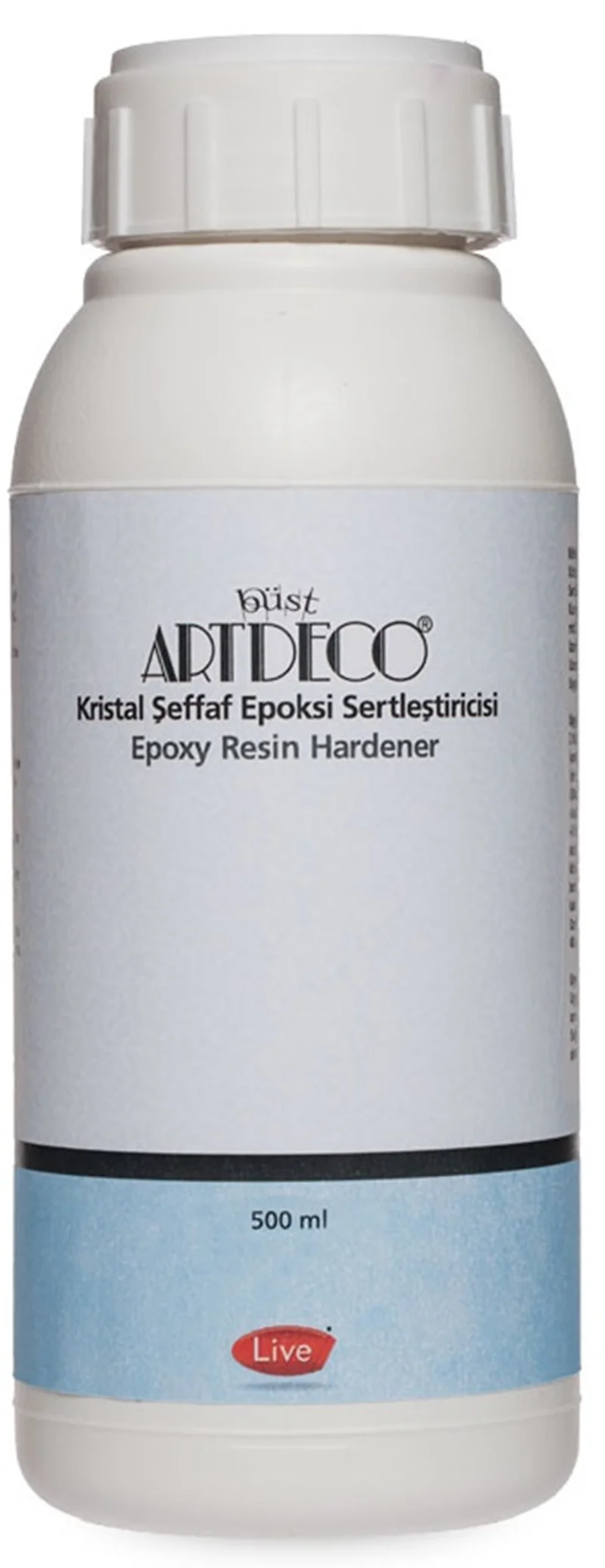 ARTDECO EPOKSİ SERTLEŞTİRİCİ KRİSTAL ŞEFFAF 500 ML Y-054L-02