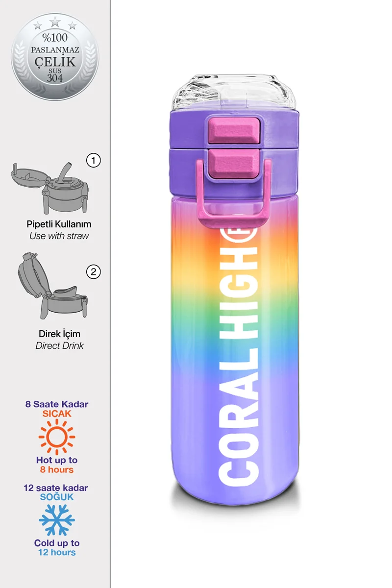CORAL HIGH ÇELİK TERMOS(500ML) 31863