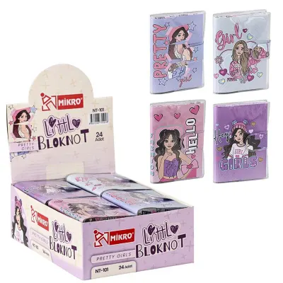 MİKRO NOT DEFTERİ NT-101 PRETTY GIRLS