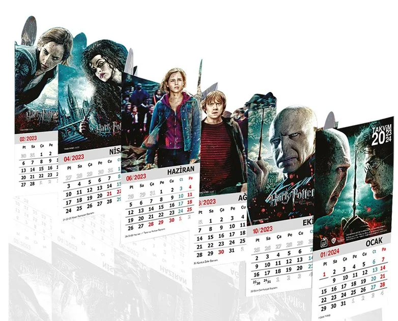 GİFİ HARRY POTTER AKORDİYON TAKVİM ÖLÜM YADİGARLARI 154 20 02