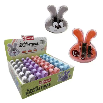 MİKRO KALEMTIRAŞ MK-4055 ÇİFTLİ BUNNY