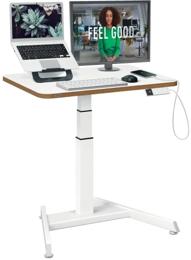 LEITZ MASA ERGO ELEKTRİKLİ KÜÇÜK SİT STANDING L-6534 BEYAZ