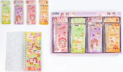 GIPTA STICKER CUTE STICKER DEFTERİ 7.3 x 6.2 CM 15 YP K8910