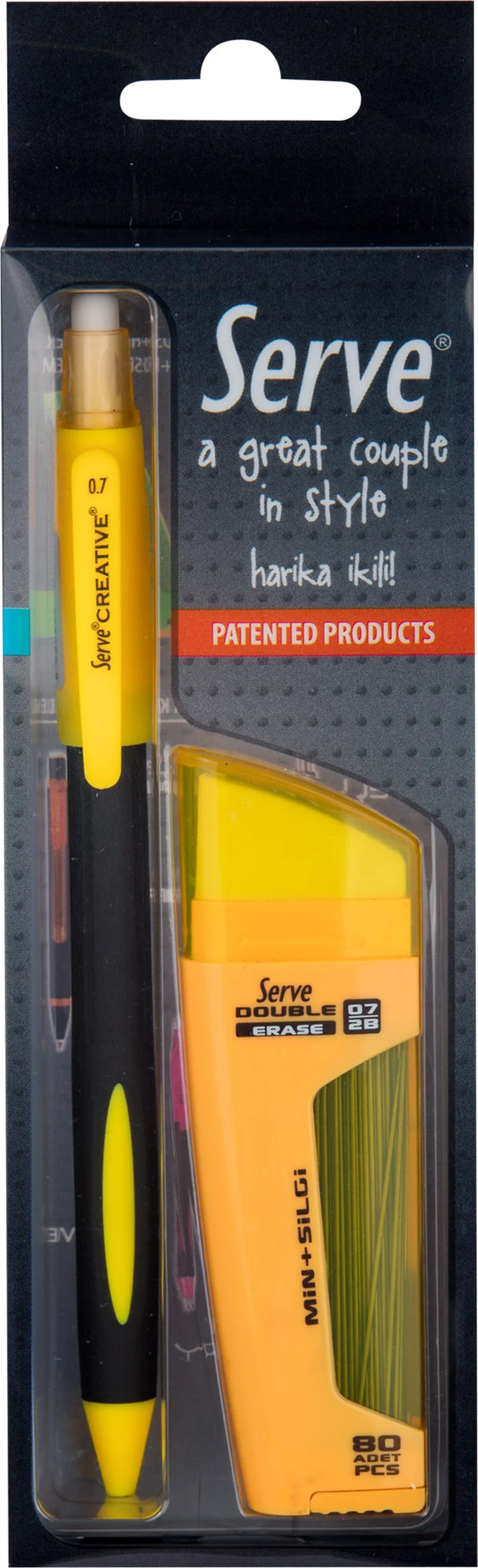 SERVE DBLE HRD SAR-CREATIVE MEK KUR KLM 07 SAR 2LI SV-DSMC07P2SHS