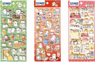 GIPTA STICKER  KONİWA 9x20 CM 2D ART 2 4-K885300-5001