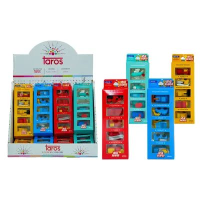 UNICK COLOR 5 Lİ ARAÇ SİLGİ SETİ 9466