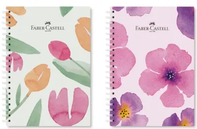 FABER DEFTER KARTON KAPAK FLOWERS 100 YP ÇİZGİLİ 5075000532000