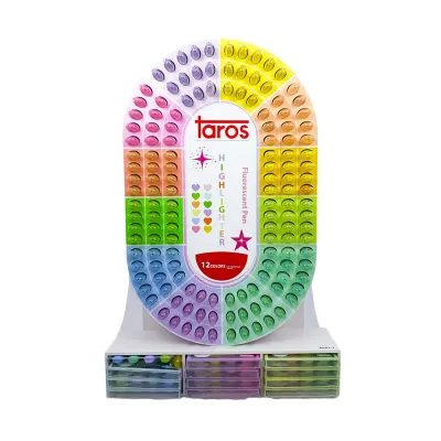 UNICK COLOR FOSFORLU KALEM ELİPS  8053