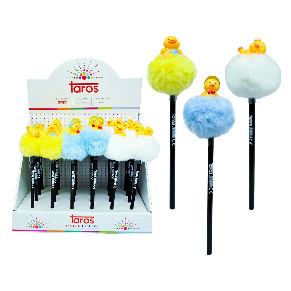 UNICK COLOR CİVCİV PON PON TEPELİ KURŞUN KALEM 9564