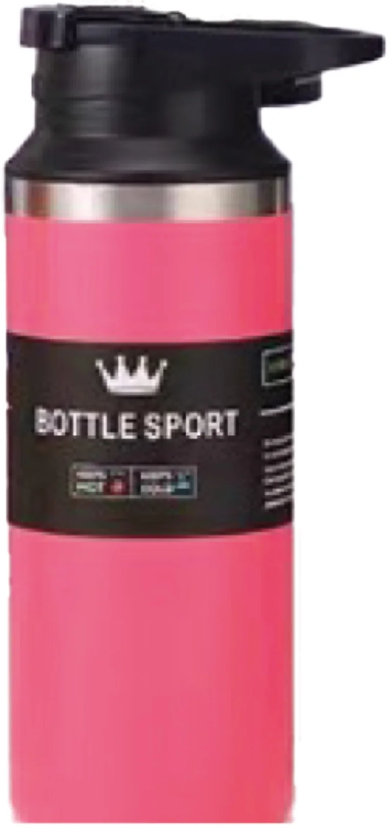 TRENDIX MATARA ÇELİK İÇLİ 500 ML A.PEMBE SKM018-500-MV