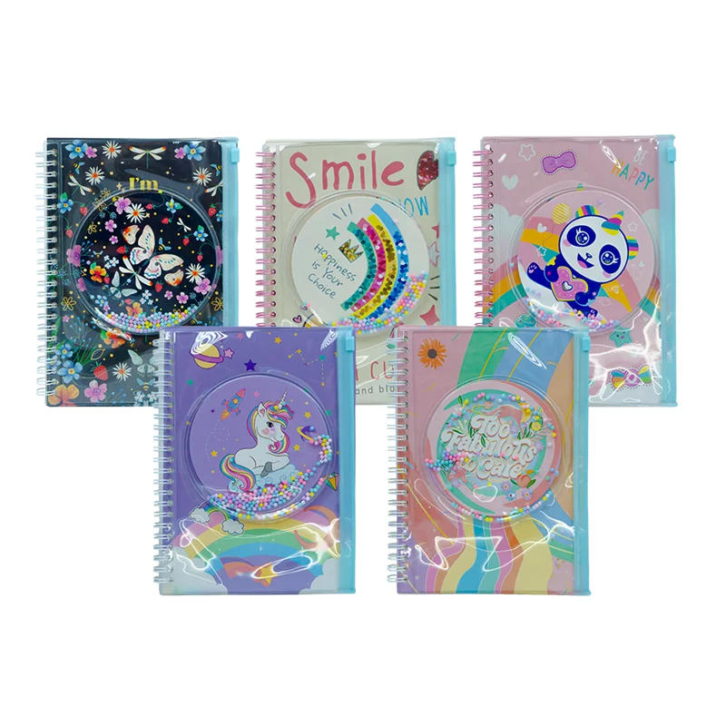 UNICK COLOR DEFTER A5 SMİLE PULLU KİLİT DOSYALI SPİRALLİ 8365