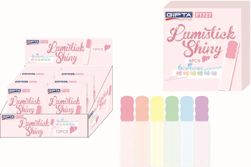 GIPTA FOSFORLU KALEM LUMISTICK 6 LI SİMLİ SET 4-F172700-5001
