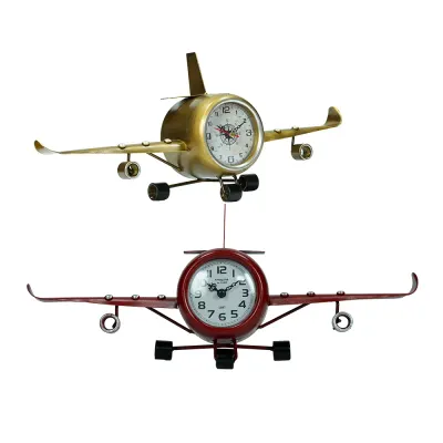 TAROS VİNTAGE UÇAK BİBLO SAAT 9979