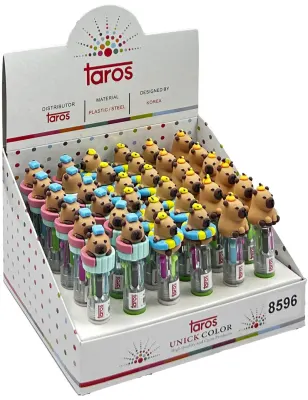 UNICK COLOR TÜKENMEZ KALEM CAPY BARA KISA ÇOKLU 8596