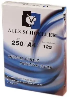 ALEX FOTOKOPİ KAĞIDI A4 250 GR 125 Lİ ALX-829