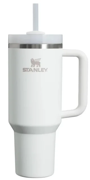 STANLEY TERMOS BARDAK PİPETLİ QUENCHER H2.O FLOWSTATE BARDAK 1.18LT BUZ BEYAZI 10-10824-803