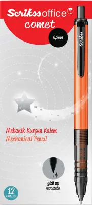 SCRIKSS OFFICE VERSATİL KALEM COMET 0.5 PEMBE 12 Lİ KUTU