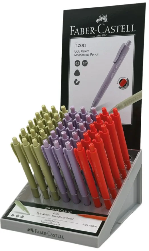 FABER VERSATİL KALEM ECON SOFT FRESH 0.5-0.7 STAND 100 LÜ 5084135044000