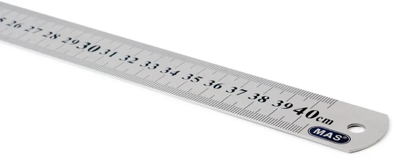 MAS CETVEL 2340 ÇELİK  40 CM