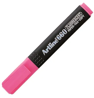 ARTLINE FOSFORLU KALEM 660 PEMBE A-EK-660 F.PINK