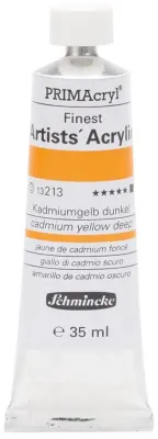 SCHMİNCKE PRİMACRYL ARTİST AKRİLİK BOYA 35 ML SERİ 3 213 CADMİUM YELLOW DEEP 13213009