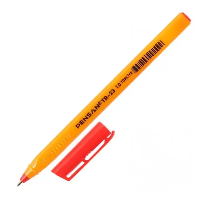 PENSAN TR-23 KIRMIZI ÜÇGEN TÜKENMEZ KALEM (Best)