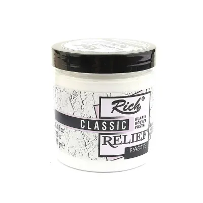 RICH 260-1330 RÖLYEF PASTA 01983 BEYAZ 350 gr